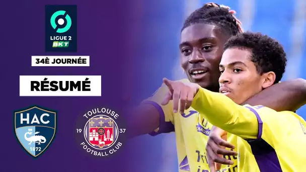 Résumé : Toulouse bat Le Havre et peut toujours rêver d’une montée directe !