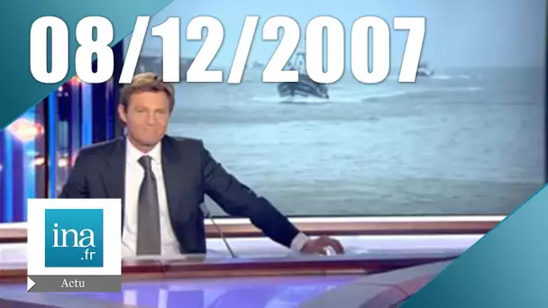 20h France 2 du 08 décembre 2007 : Avis de tempête sur la France | Archive INA