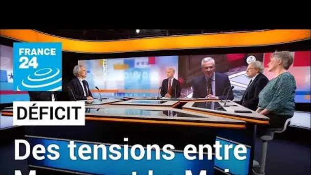 Déficit public : Des tensions entre Emmanuel Macron et Bruno Le Maire • FRANCE 24
