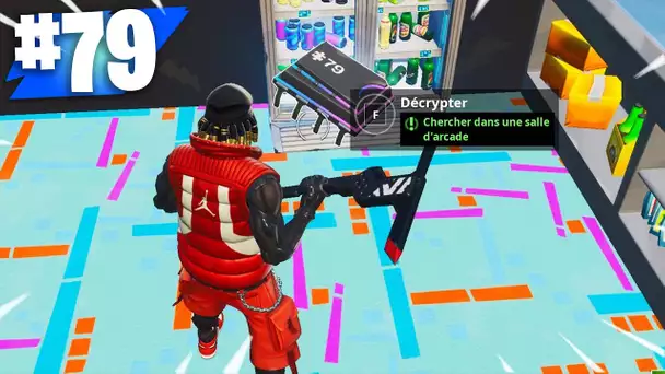 PUCE DE DECRYPTAGE 79 : CHERCHER DANS UNE SALLE D&#039;ARCADE ! (DEFIS FORTNITE)