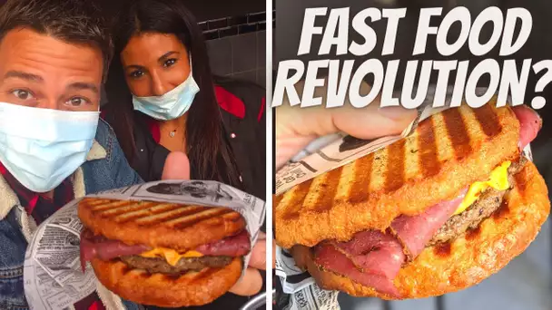 Elle veut RÉVOLUTIONNER le FAST FOOD avec ce NOUVEAU SANDWICH ! -VLOG #1073