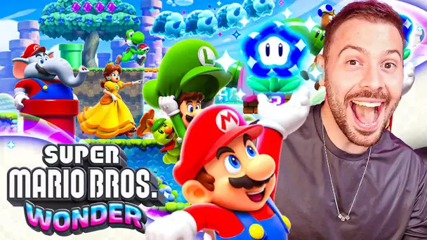 Découverte de SUPER MARIO BROS WONDER - Gameplay FR - Nintendo Switch