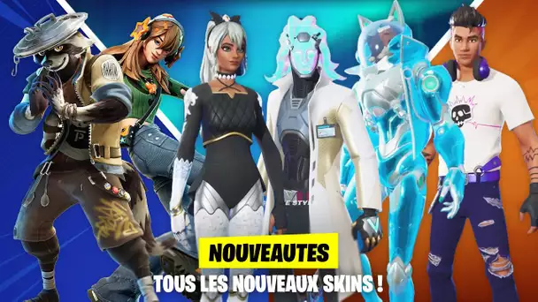 TOUS LES NOUVEAUX SKINS ET EMOTES QUI ARRIVENT SUR FORTNITE ! (FORTNITE NEWS)