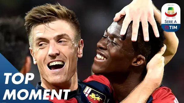 Piątek Gets His 6th Goal in 5 Games! | Genoa 2-0 Chievo | Top Moment | Serie A