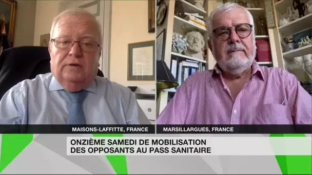 Manifestations contre le pass sanitaire : Jacques Myard et Marcel Benezet en débattent