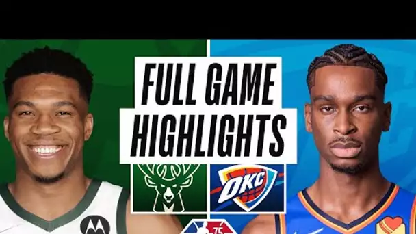 BUCKS at THUNDER | FULL GAME HIGHLIGHTS | March 8, 2022