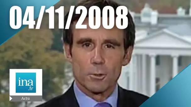 20h Antenne 2 du 04 novembre 2008 | Spéciale élections présidentielles aux USA | Archive INA