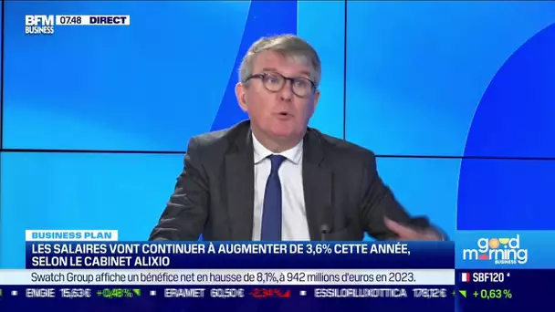 Philippe Vivien (Alixio) : Les salaires vont continuer à augmenter de 3,6% cette année
