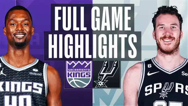 KINGS at SPURS | FULL GAME HIGHLIGHTS | January 15, 2023