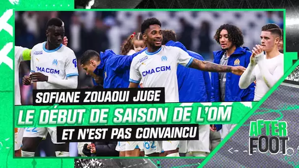 Ligue 1 : "Je ne peux pas dire que c'est réussi", Sofiane Zouaoui juge le début de saison de l'OM