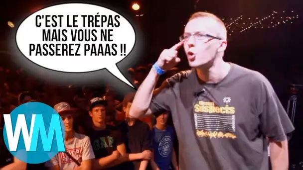 Top 10 des MEILLEURS PUNCHLINES de RAP CONTENDERS !