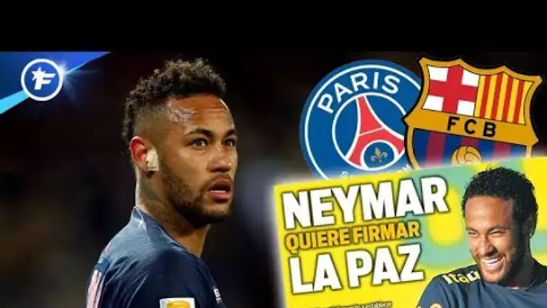 Neymar veut faire la paix avec le Barça | Revue de presse