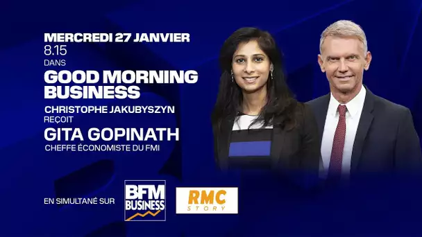 🔴 Gita Gopinath, chef économiste du FMI, est l'invitée de Good Morning Business