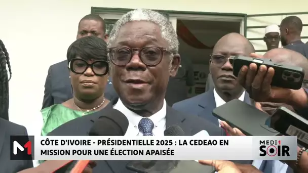 Côte d’Ivoire – Présidentielle 2025 : une mission de la CEDEAO pour une élection apaisée