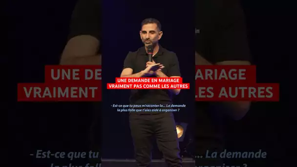 Une demande en mariage VRAIMENT pas comme les autres 😳💍 #humour #standup #pourtoi