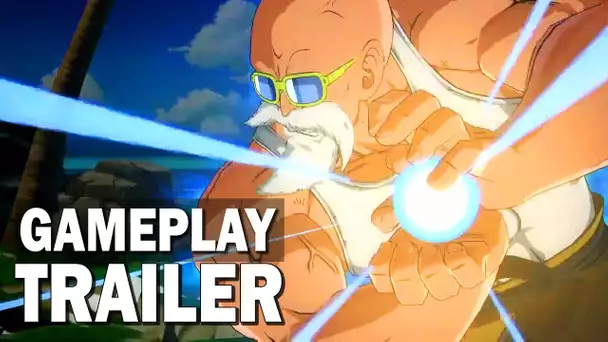 Dragon Ball FighterZ : Tortue Géniale (Master Roshi) Bande Annonce de Gameplay (2020)