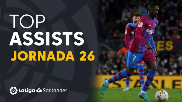 LaLiga Best Assists: Kondogbia, de Frutos & Dembélé