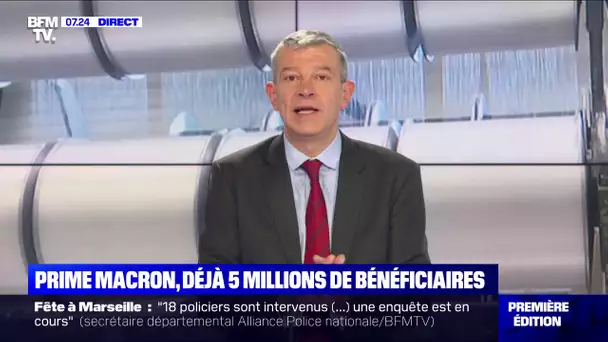 Prime Macron, déjà 5 millions de bénéficiaires