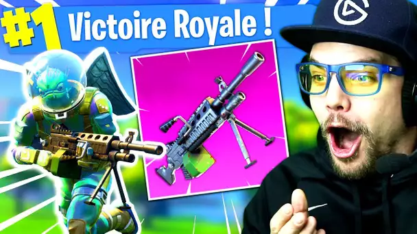 TOP 1 / NOUVELLE ARME 'LMG' FORTNITE: Battle Royale !!