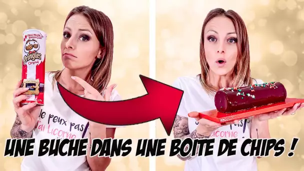 JE TESTE LES MEILLEURS FOOD HACKS DE NOËL ! (Une buche de noel dans une boite de chips !!!)