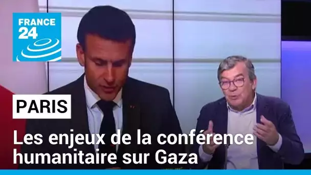 Paris : quels sont les enjeux de la conférence humanitaire sur Gaza ? • FRANCE 24