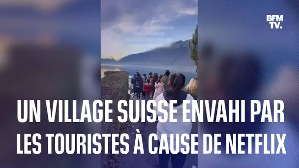 Un village suisse de 400 habitants envahi par les touristes à cause d’une série Netflix