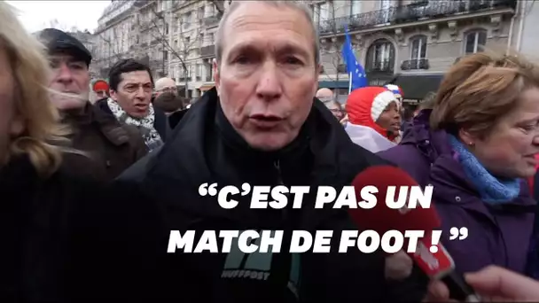 "C'est pas un match de foot " lance Fauvergue, député LREM, sur les blessés en manifs