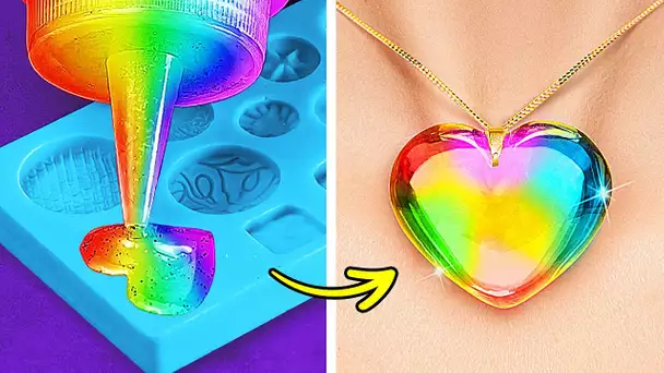 IDÉES DE BIJOUX ÉLÉGANTS MAIS ABORDABLES 💍💎 DES CRÉATIONS DIY INCROYABLES