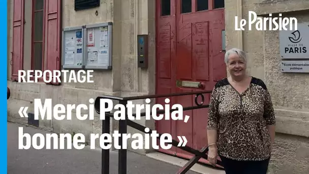 Patricia quitte sa loge après avoir été gardienne de la même école pendant 44 ans