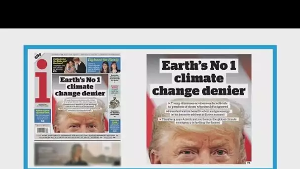 "Donald Trump, premier climatosceptique de la planète"