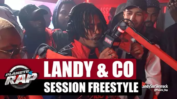 Landy - Session Freestyle avec Lezink, B2S, Jozar & Lilthug #PlanèteRap