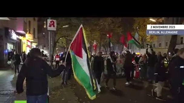 🇩🇪 Allemagne : manifestation pro-palestinienne à Berlin