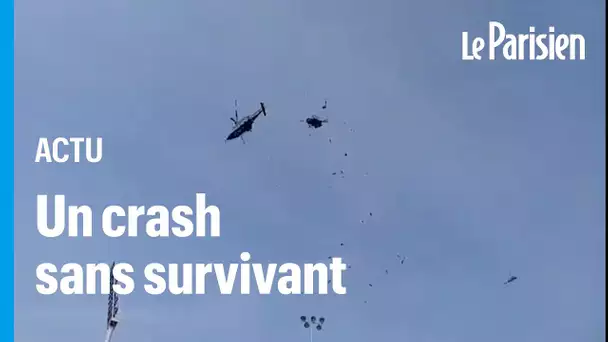 Une impressionnante collision entre deux hélicoptères militaires fait dix morts en Malaisie