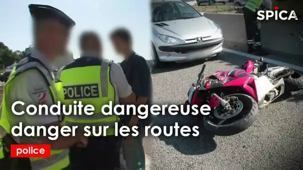 Conduite dangereuse / Danger sur les routes