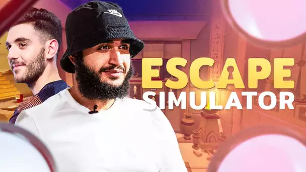 LE RETOUR DES ESCAPES GAMES AVEC KOTEI, NISQY, FATIH & STAYZI SUR ESCAPE SIMULATOR