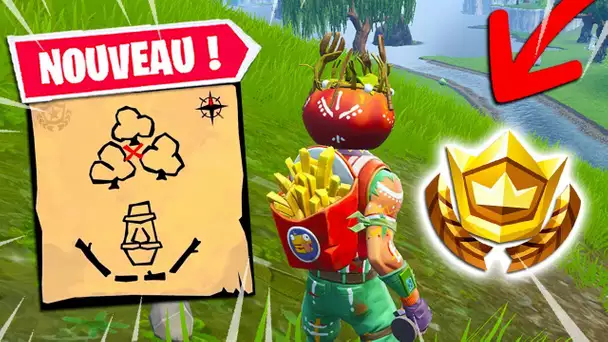 SUIVRE LA CARTE AU TRÉSOR DE DUSTY DIVOT sur Fortnite: Battle Royale