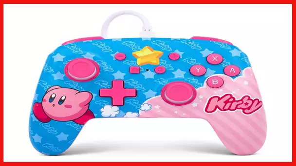 PowerA Enhanced Wired Controller for Nintendo Switch - Kirby