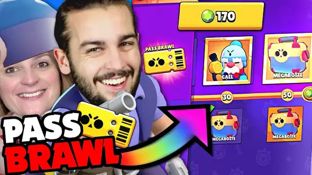 ON ACHÈTE LE PASS BRAWL SUR LE COMPTE KGUILLAUME ! BRAWL STARS PACK OPENING