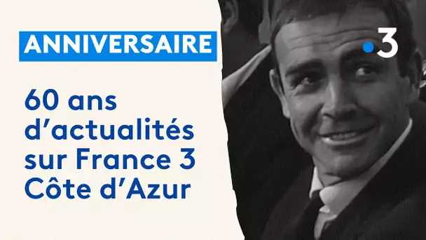 Le 21 février 1964, le premier JT Côte d'Azur. Retour sur 60 ans d'info par les équipes de France 3