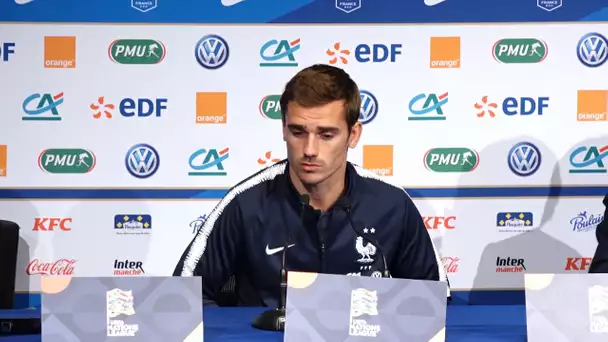 Antoine Griezmann : "Le plus important, c'est d'être champions du monde"