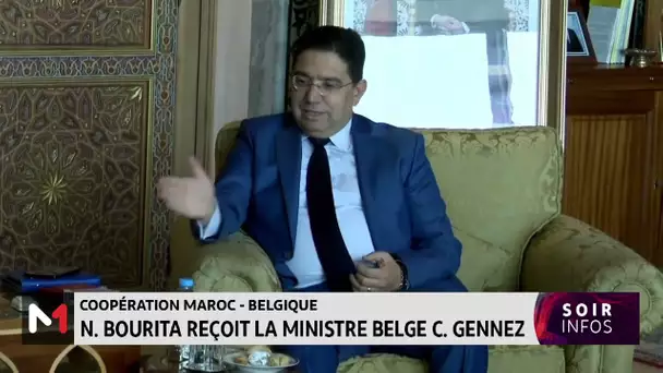 Coopération Maroc-Belgique : Nasser Bourita reçoit la ministre belge C.Gennez