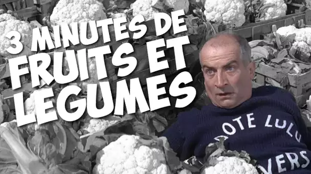 3 minutes de fruits et légumes avec Louis de Funès !