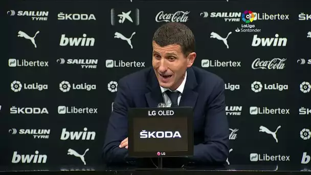 Rueda de prensa Valencia CF vs Deportivo Alavés