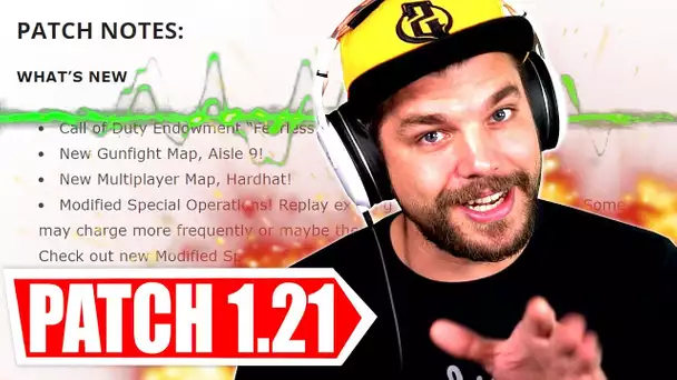 NOUVEAU PATCH 1.21 sur MODERN WARFARE ! (Hardhat, Warzone, Goulag...)