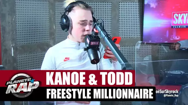 [Exclu] Kanoé "Freestyle Millionnaire" ft Todd #PlanèteRap