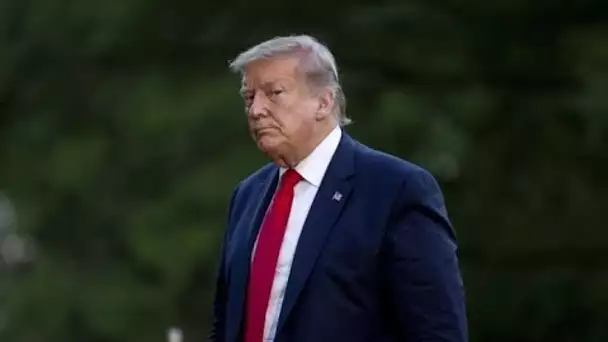 Donald Trump marchant avec difficulté : cette vidéo qui intrigue