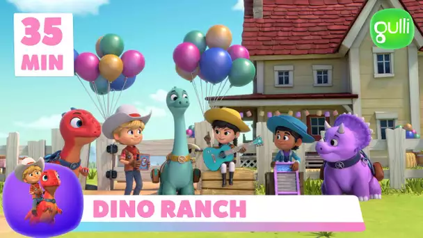 Dino Ranch I Compilation 🎈 La fête des dinos 🎈 - épisodes en entier (S01E37 et 50 + S02E35)