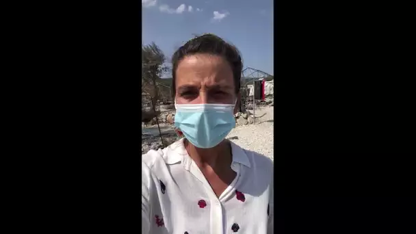 Minute par Minute: au cœur de l'île de Lesbos, une semaine après l'incendie du camp de Moria