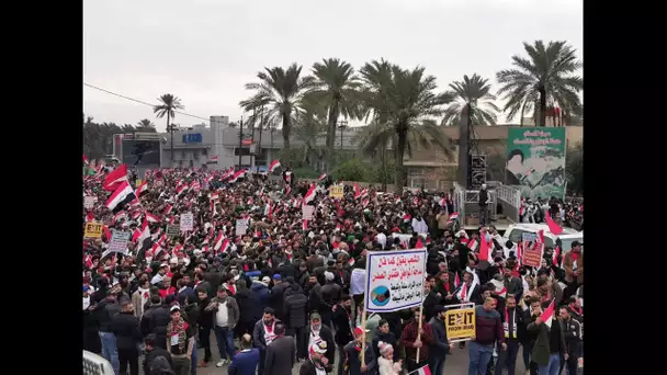 "Dehors les Américains !" : les partisans de Moqtada al-Sadr se mobilisent vendredi à Bagdad