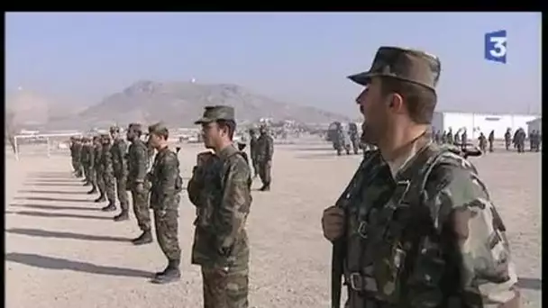 Renforcement du contingent francais en Afghanistan : securisation et instruction